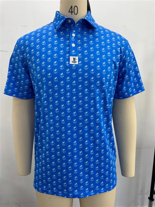 Stubborn Golf Blue Polo